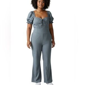 NWOT UNIQUE VINTAGE Chambray Jumpsuit